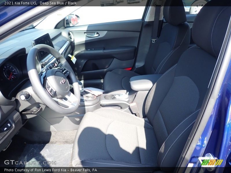Deep Sea Blue / Black 2021 Kia Forte LXS
