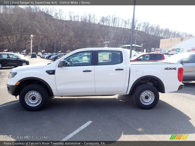 Oxford White / Ebony 2021 Ford Ranger XL SuperCrew 4x4