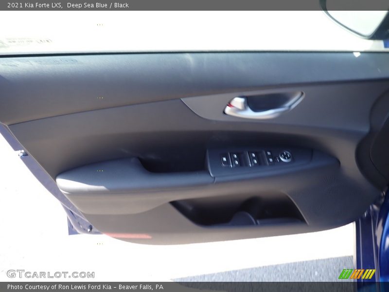 Deep Sea Blue / Black 2021 Kia Forte LXS