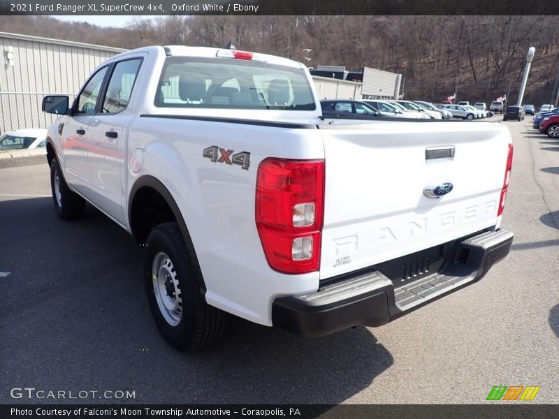 Oxford White / Ebony 2021 Ford Ranger XL SuperCrew 4x4