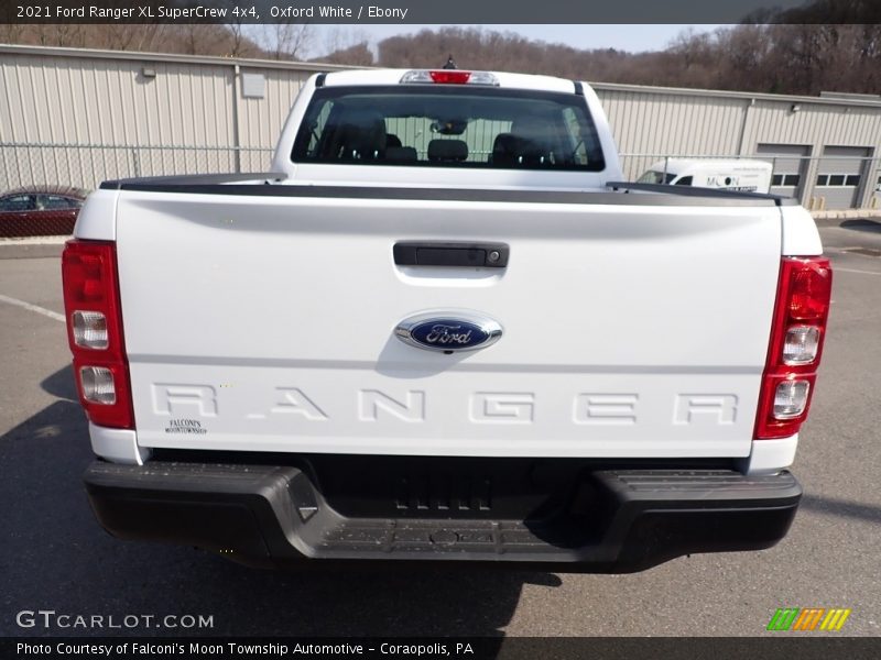 Oxford White / Ebony 2021 Ford Ranger XL SuperCrew 4x4