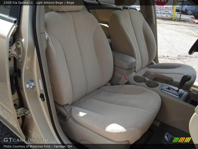 Light Almond Beige / Beige 2008 Kia Optima LX