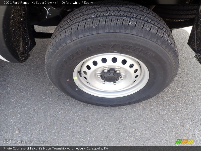 Oxford White / Ebony 2021 Ford Ranger XL SuperCrew 4x4