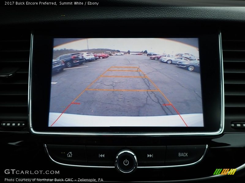 Summit White / Ebony 2017 Buick Encore Preferred