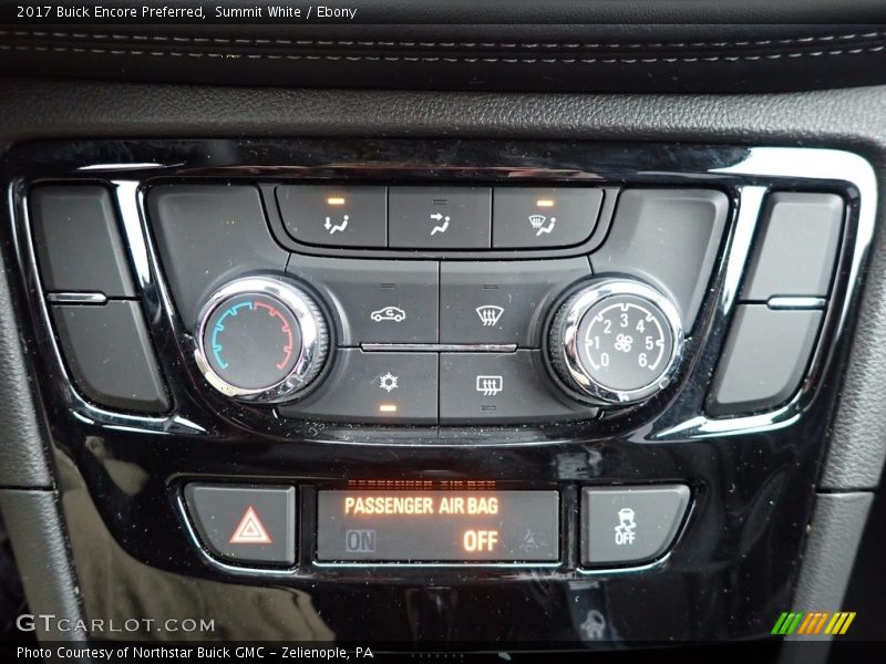 Summit White / Ebony 2017 Buick Encore Preferred