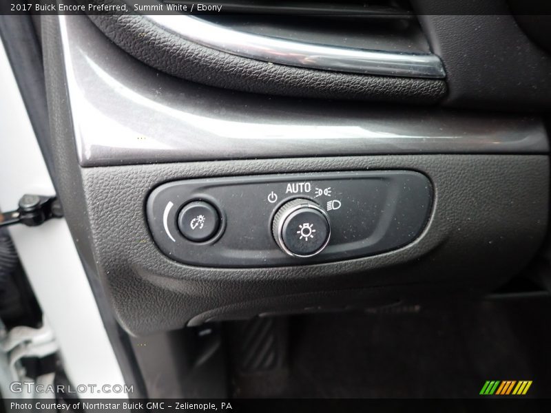 Summit White / Ebony 2017 Buick Encore Preferred