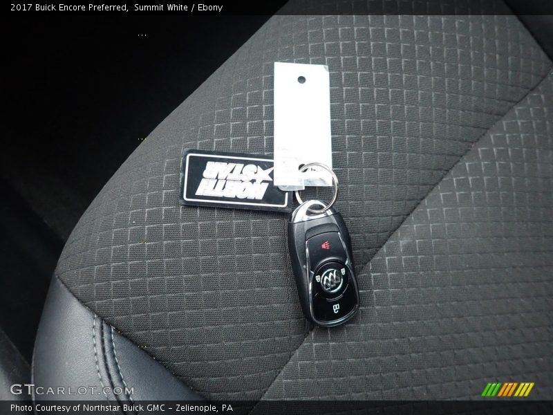 Summit White / Ebony 2017 Buick Encore Preferred