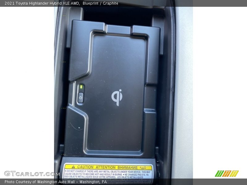 Blueprint / Graphite 2021 Toyota Highlander Hybrid XLE AWD