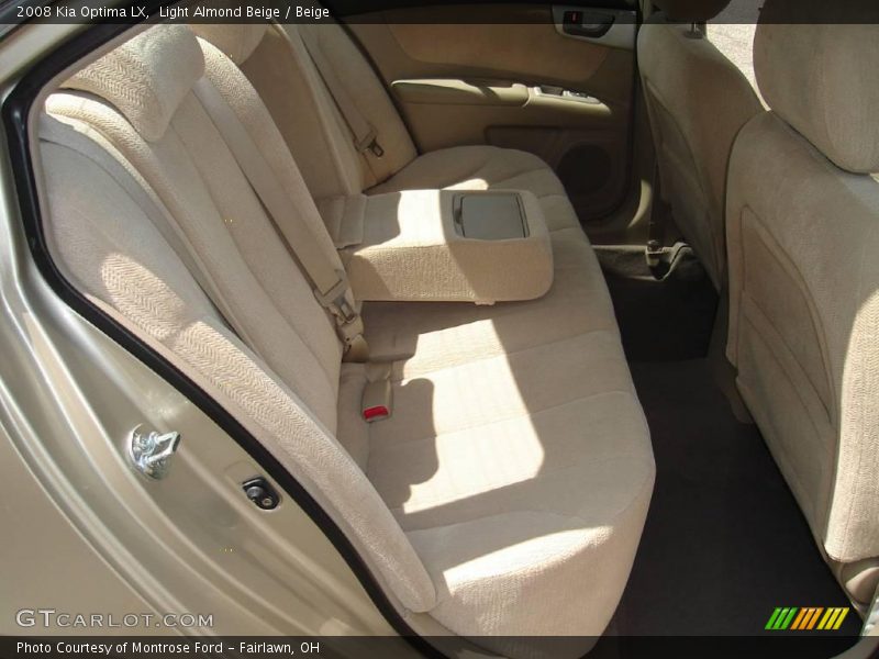Light Almond Beige / Beige 2008 Kia Optima LX