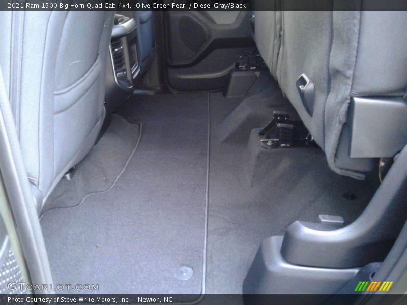 Olive Green Pearl / Diesel Gray/Black 2021 Ram 1500 Big Horn Quad Cab 4x4