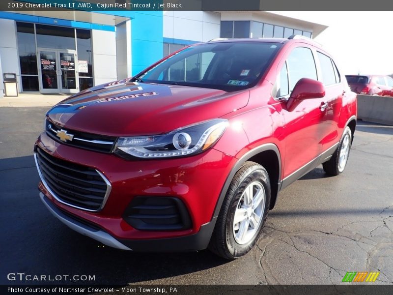 Cajun Red Tintcoat / Jet Black 2019 Chevrolet Trax LT AWD