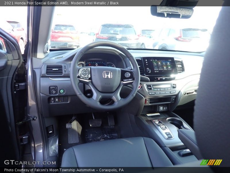 Modern Steel Metallic / Black 2021 Honda Pilot Special Edition AWD