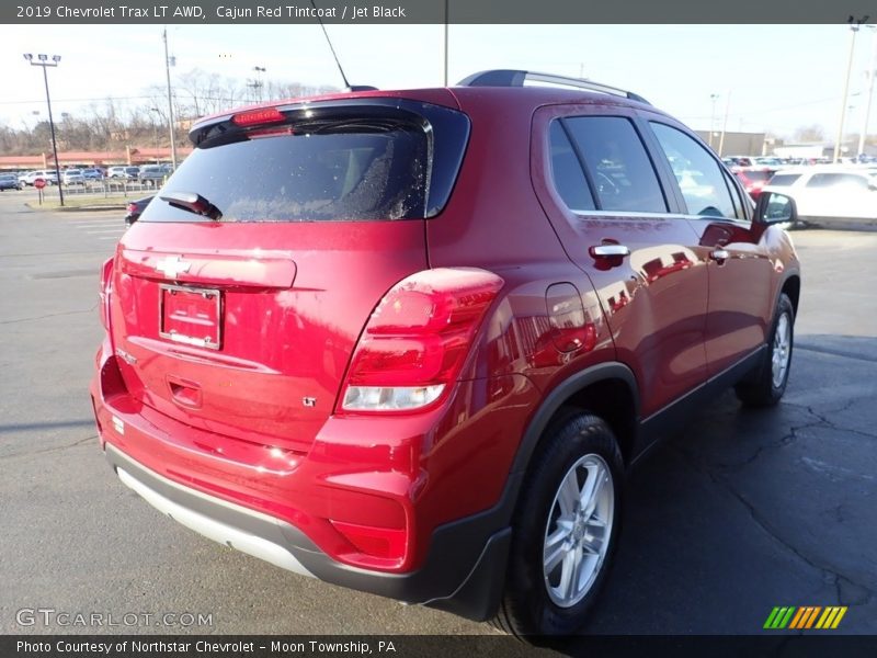 Cajun Red Tintcoat / Jet Black 2019 Chevrolet Trax LT AWD