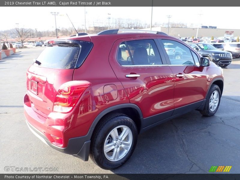 Cajun Red Tintcoat / Jet Black 2019 Chevrolet Trax LT AWD