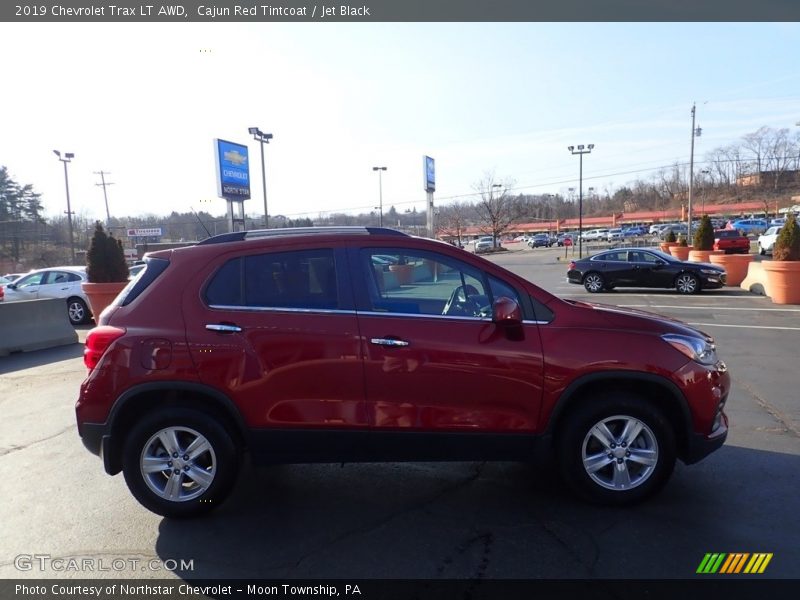 Cajun Red Tintcoat / Jet Black 2019 Chevrolet Trax LT AWD