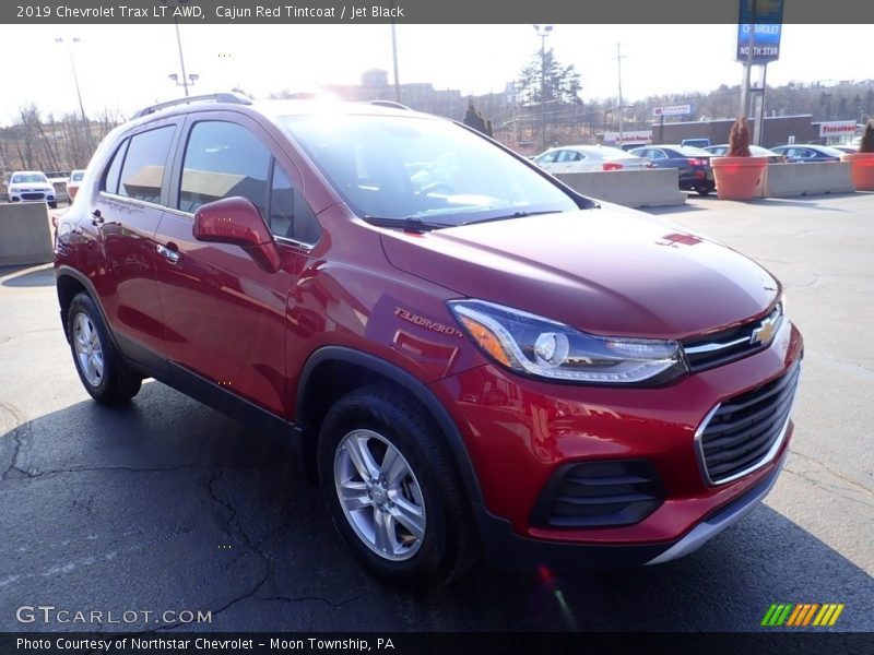 Cajun Red Tintcoat / Jet Black 2019 Chevrolet Trax LT AWD