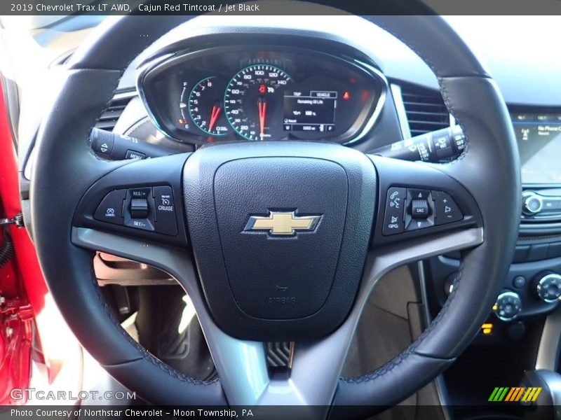 Cajun Red Tintcoat / Jet Black 2019 Chevrolet Trax LT AWD