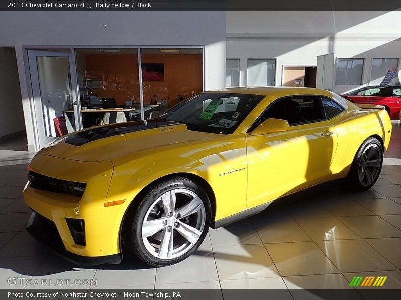 Rally Yellow / Black 2013 Chevrolet Camaro ZL1