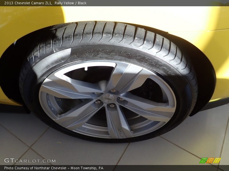 Rally Yellow / Black 2013 Chevrolet Camaro ZL1