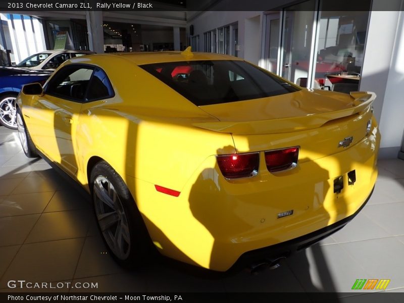 Rally Yellow / Black 2013 Chevrolet Camaro ZL1