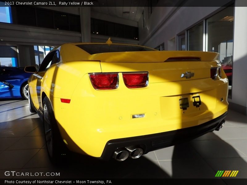 Rally Yellow / Black 2013 Chevrolet Camaro ZL1