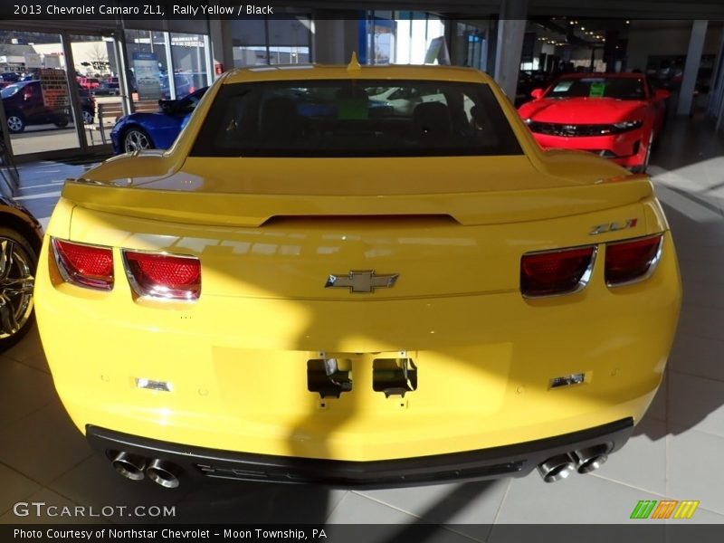 Rally Yellow / Black 2013 Chevrolet Camaro ZL1