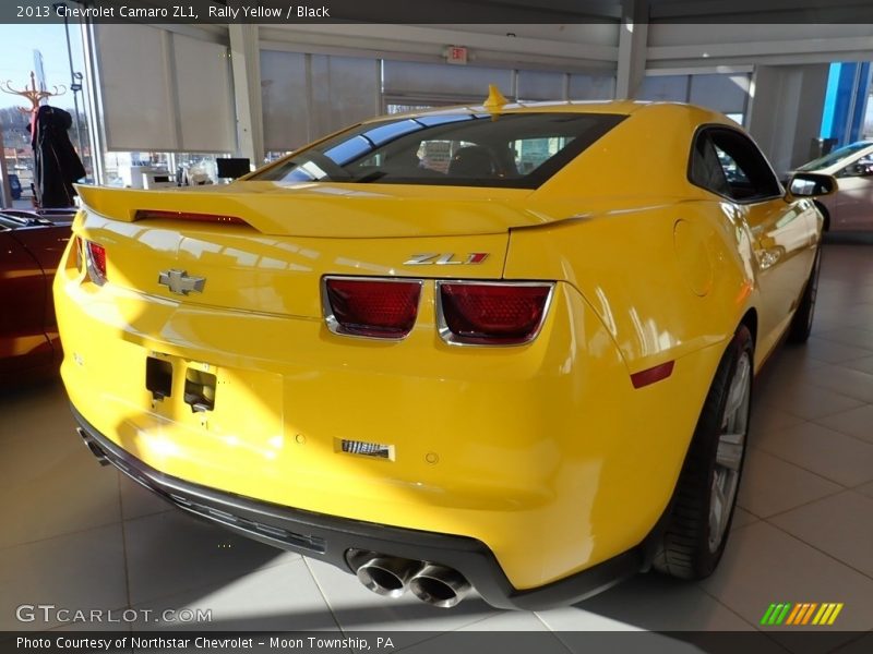 Rally Yellow / Black 2013 Chevrolet Camaro ZL1