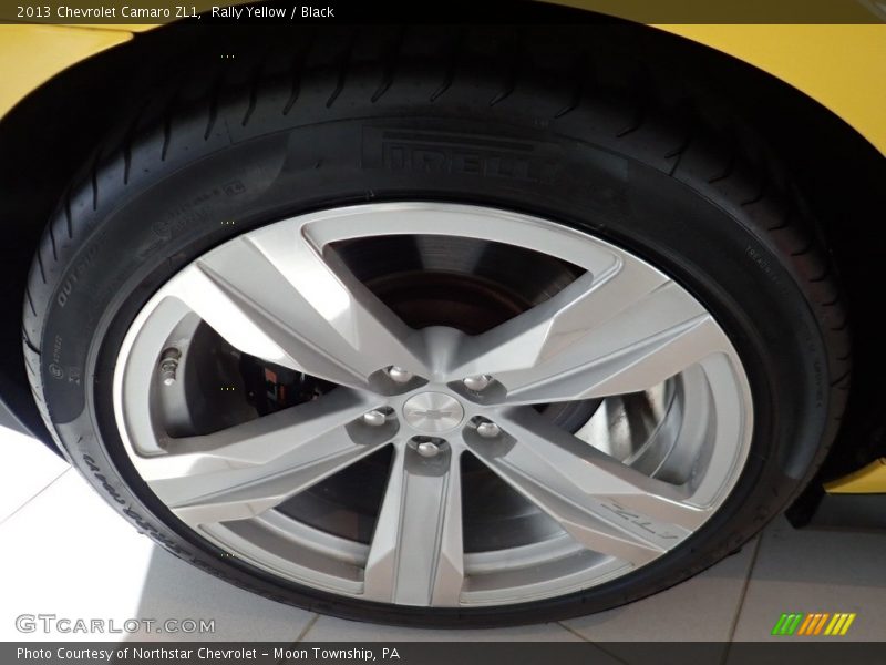 Rally Yellow / Black 2013 Chevrolet Camaro ZL1
