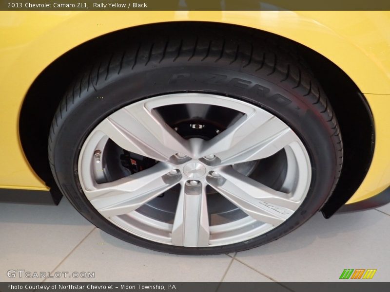 Rally Yellow / Black 2013 Chevrolet Camaro ZL1