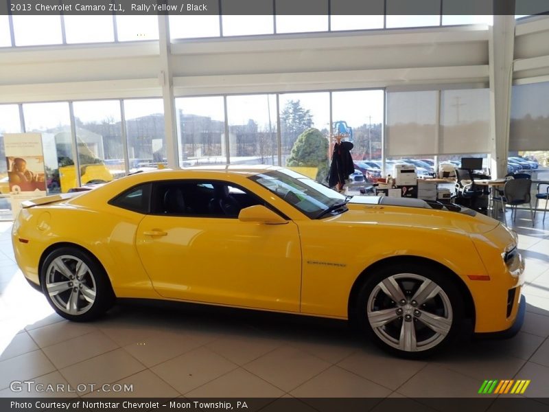 Rally Yellow / Black 2013 Chevrolet Camaro ZL1