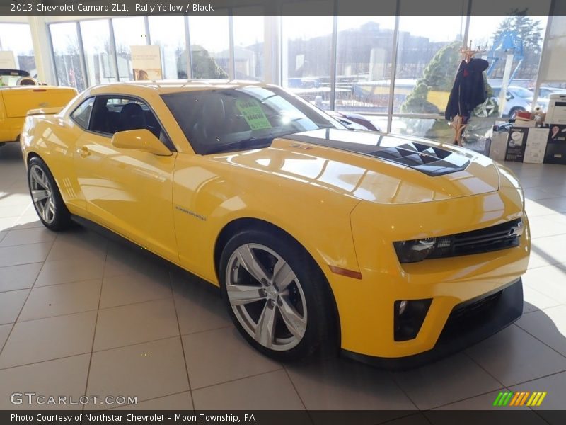 Rally Yellow / Black 2013 Chevrolet Camaro ZL1