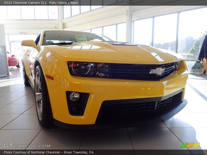 Rally Yellow / Black 2013 Chevrolet Camaro ZL1