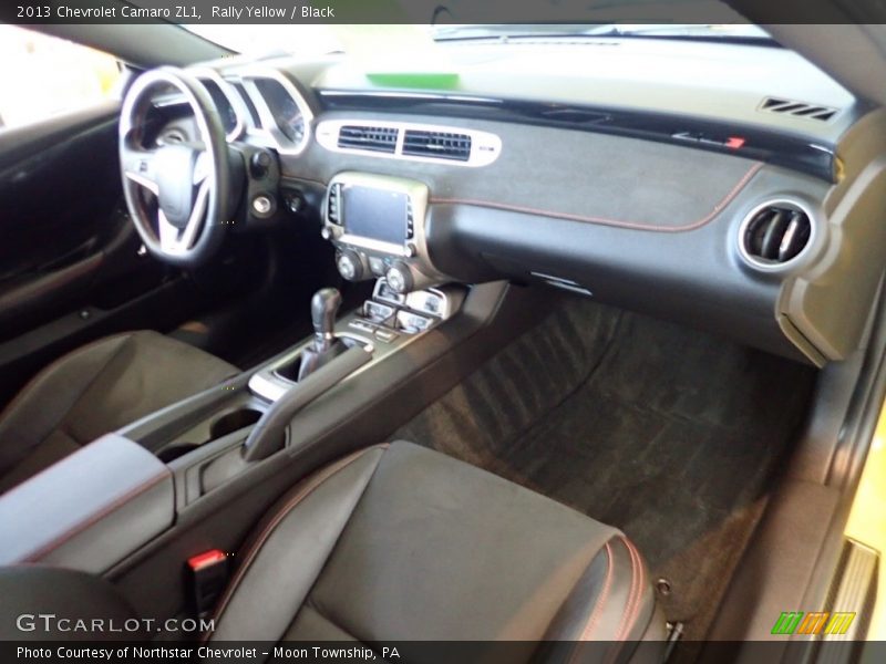 Rally Yellow / Black 2013 Chevrolet Camaro ZL1