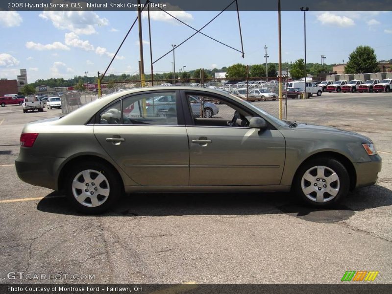 Natural Khaki Green / Beige 2008 Hyundai Sonata GLS