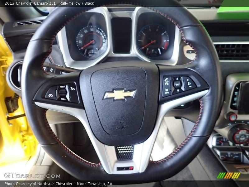 Rally Yellow / Black 2013 Chevrolet Camaro ZL1