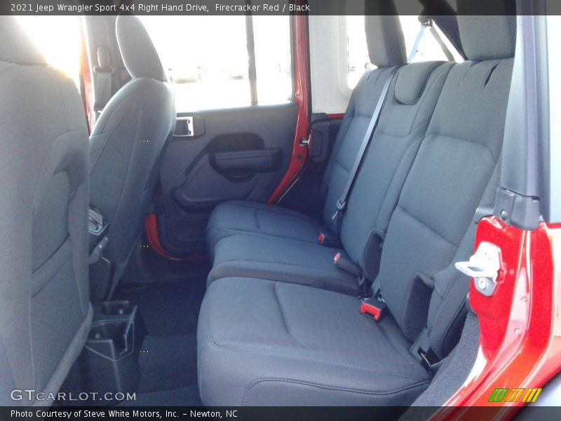 Firecracker Red / Black 2021 Jeep Wrangler Sport 4x4 Right Hand Drive