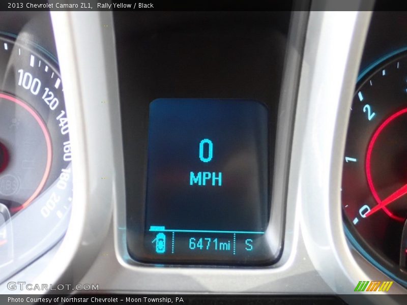 Rally Yellow / Black 2013 Chevrolet Camaro ZL1