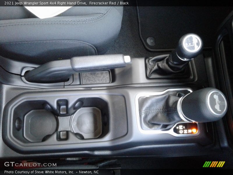 Firecracker Red / Black 2021 Jeep Wrangler Sport 4x4 Right Hand Drive