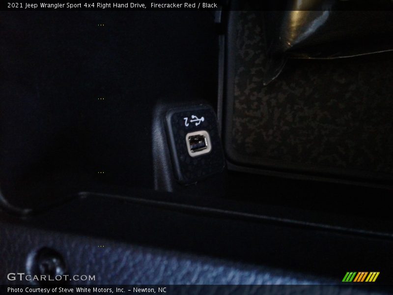 Firecracker Red / Black 2021 Jeep Wrangler Sport 4x4 Right Hand Drive