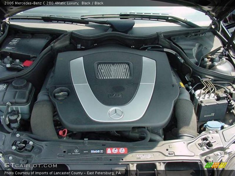 Black / Black 2006 Mercedes-Benz C 280 4Matic Luxury