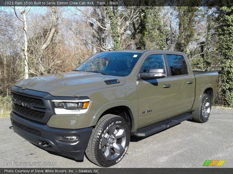 Tank / Black 2021 Ram 1500 Built to Serve Edition Crew Cab 4x4