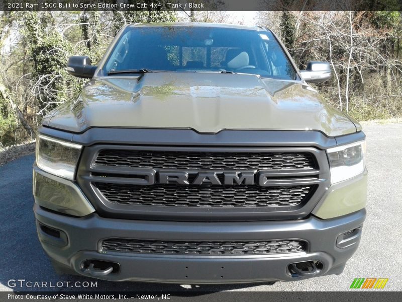 Tank / Black 2021 Ram 1500 Built to Serve Edition Crew Cab 4x4
