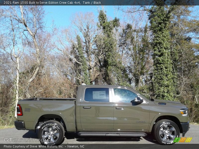 Tank / Black 2021 Ram 1500 Built to Serve Edition Crew Cab 4x4
