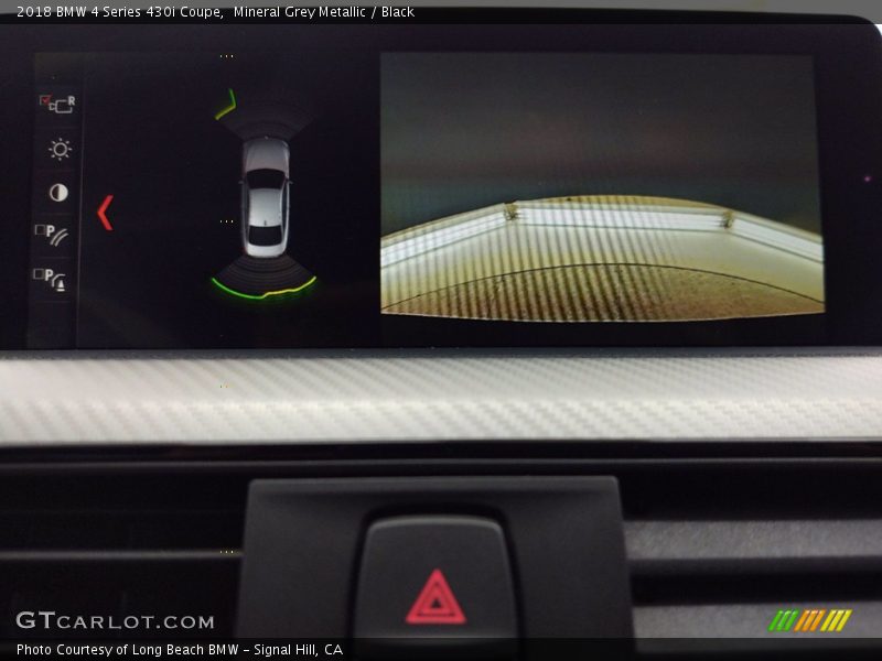 Mineral Grey Metallic / Black 2018 BMW 4 Series 430i Coupe