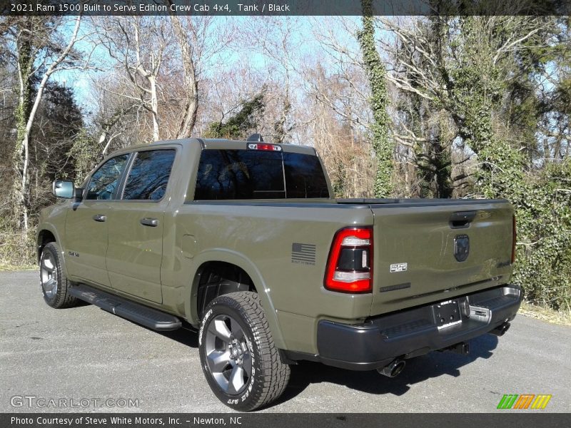 Tank / Black 2021 Ram 1500 Built to Serve Edition Crew Cab 4x4