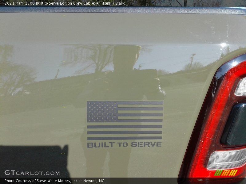 Tank / Black 2021 Ram 1500 Built to Serve Edition Crew Cab 4x4