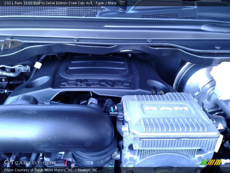 Tank / Black 2021 Ram 1500 Built to Serve Edition Crew Cab 4x4