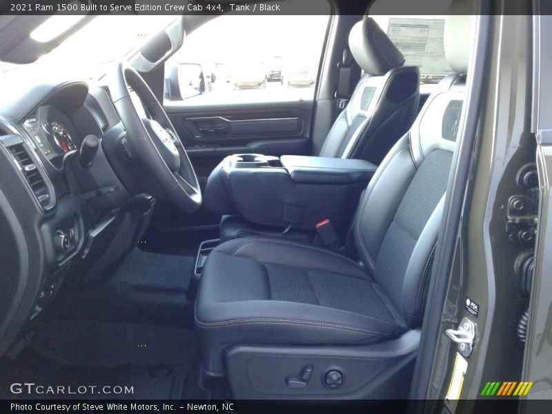 Tank / Black 2021 Ram 1500 Built to Serve Edition Crew Cab 4x4