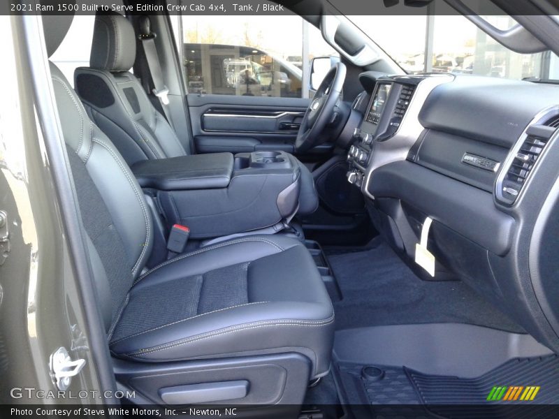 Tank / Black 2021 Ram 1500 Built to Serve Edition Crew Cab 4x4