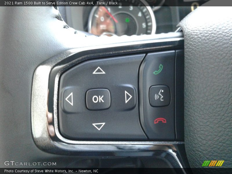 Tank / Black 2021 Ram 1500 Built to Serve Edition Crew Cab 4x4